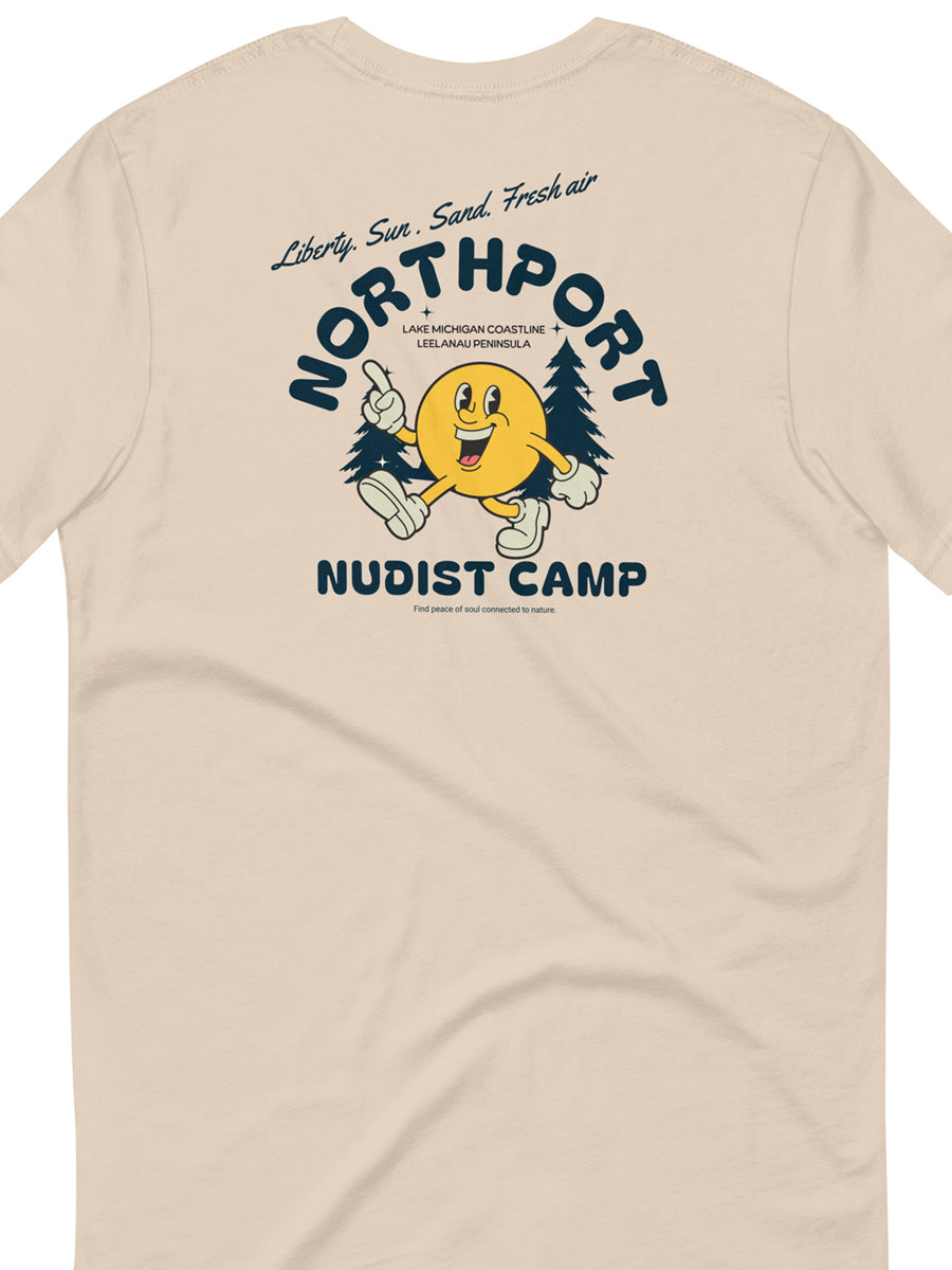 Northport Nudist Camp Premium Unisex T-shirt - Soft Cream  Enjoy Michigan
