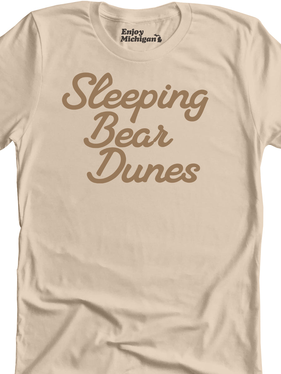 Sleeping Bear Dunes Premium T-shirt - Soft Cream t-shirt Enjoy Michigan