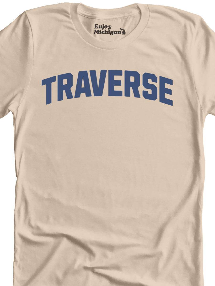 Traverse Premium T-shirt - Soft Cream t-shirt Enjoy Michigan