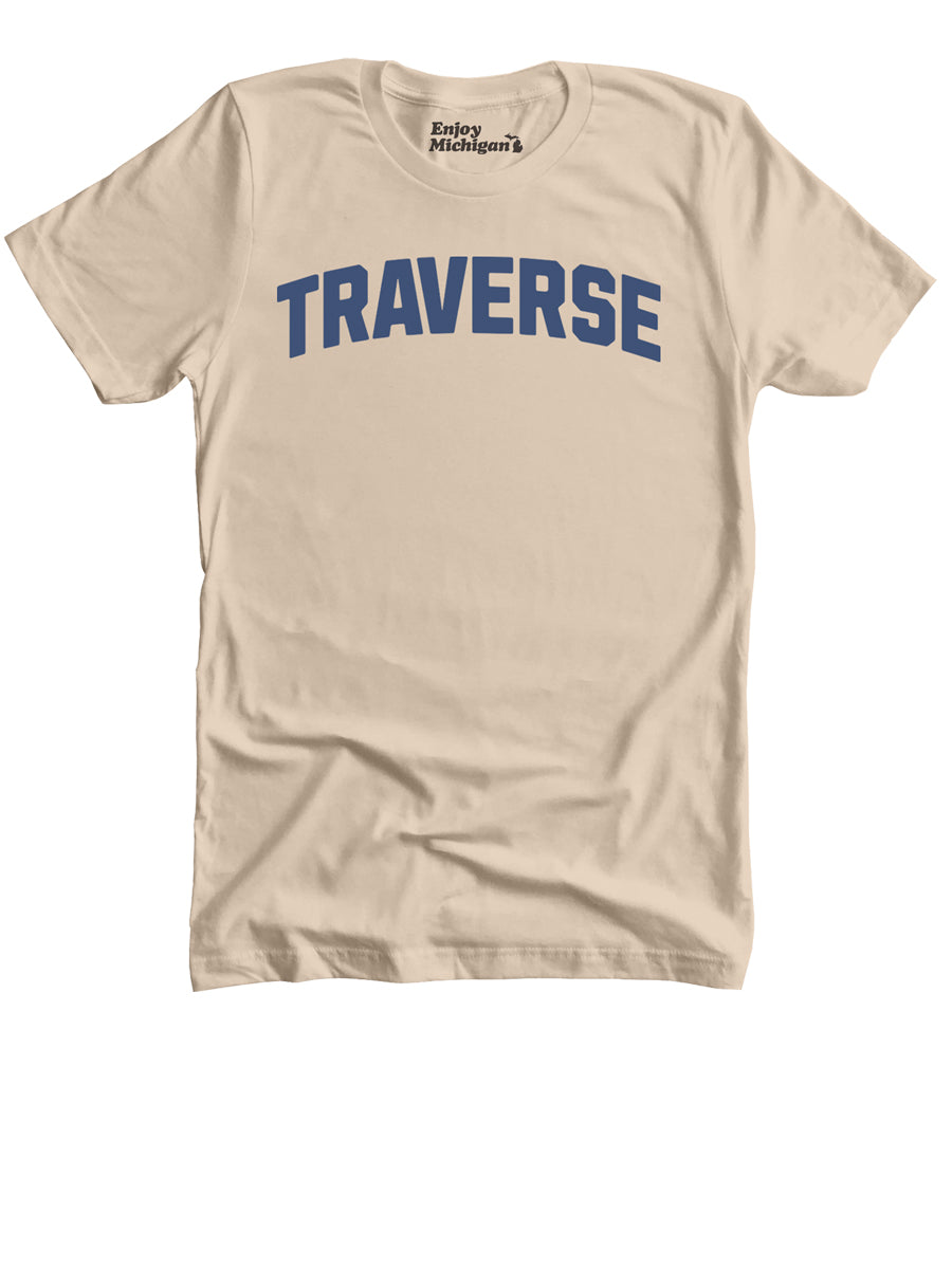 Traverse Premium T-shirt - Soft Cream t-shirt Enjoy Michigan