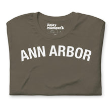 Load image into Gallery viewer, Ann Arbor Unisex T-shirt  Enjoy Michigan Army S Unisex