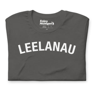 Leelanau Unisex T-shirt  Enjoy Michigan Asphalt S 