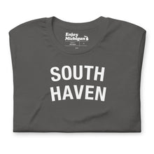 Load image into Gallery viewer, South Haven Unisex T-shirt  Enjoy Michigan Asphalt S 