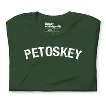 Load image into Gallery viewer, Petoskey Unisex T-shirt  Enjoy Michigan Forest S 