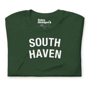 South Haven Unisex T-shirt  Enjoy Michigan Forest S 