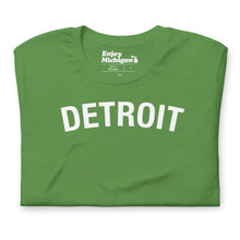 Load image into Gallery viewer, Detroit Unisex T-shirt  Enjoy Michigan Leaf S 