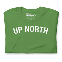 Load image into Gallery viewer, Up North Unisex T-shirt  Enjoy Michigan Leaf S 