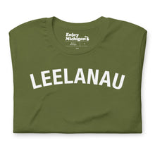 Load image into Gallery viewer, Leelanau Unisex T-shirt  Enjoy Michigan Olive S 