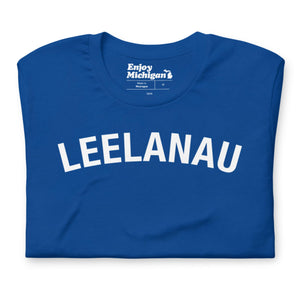 Leelanau Unisex T-shirt  Enjoy Michigan True Royal S 