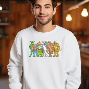 Family Photo Unisex Sweatshirt - White sweatshirt Enjoy Michigan   