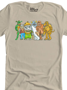 Mythical Michigan - Family Photo - Unisex T-shirt - Sand t-shirt Enjoy Michigan   