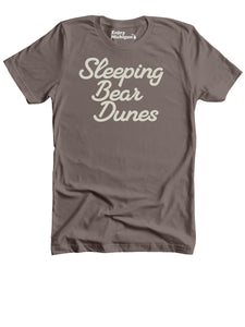 Sleeping Bear Dunes Premium T-Shirt - Pebble Brown t-shirt Enjoy Michigan   