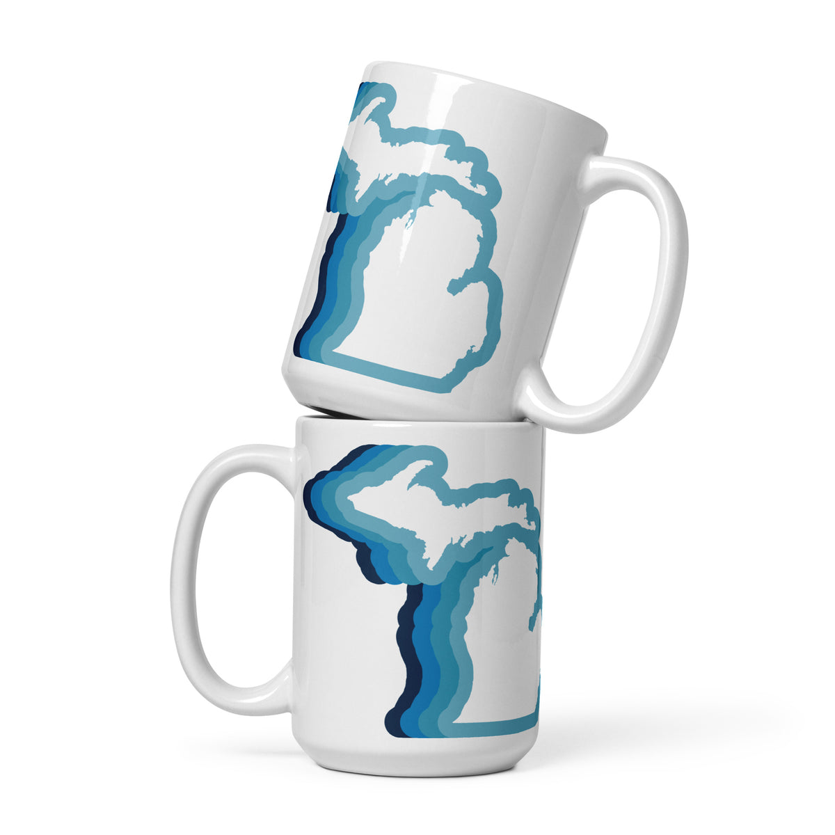White glossy mug Enjoy Michigan Default Title
