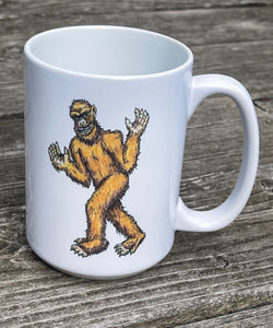 Bigfoot Michigan 15 oz Ceramic Mug  Enjoy Michigan   