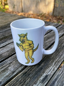 Michigan Dogman 15 oz Ceramic Mug  Enjoy Michigan   
