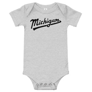 Michigan Baby Short Sleeve One Piece  Enjoy Michigan 3-6m  