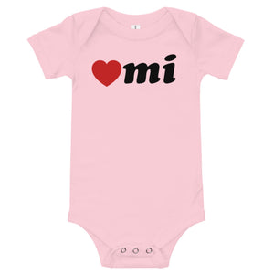 Heart Michigan Baby Short Sleeve One Piece  Enjoy Michigan 3-6m  