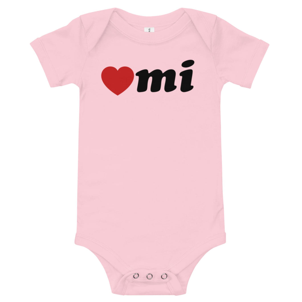 Heart Michigan Baby Short Sleeve One Piece  Enjoy Michigan 3-6m  