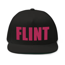 Load image into Gallery viewer, Flint Flat Bill Cap  Enjoy Michigan Black  