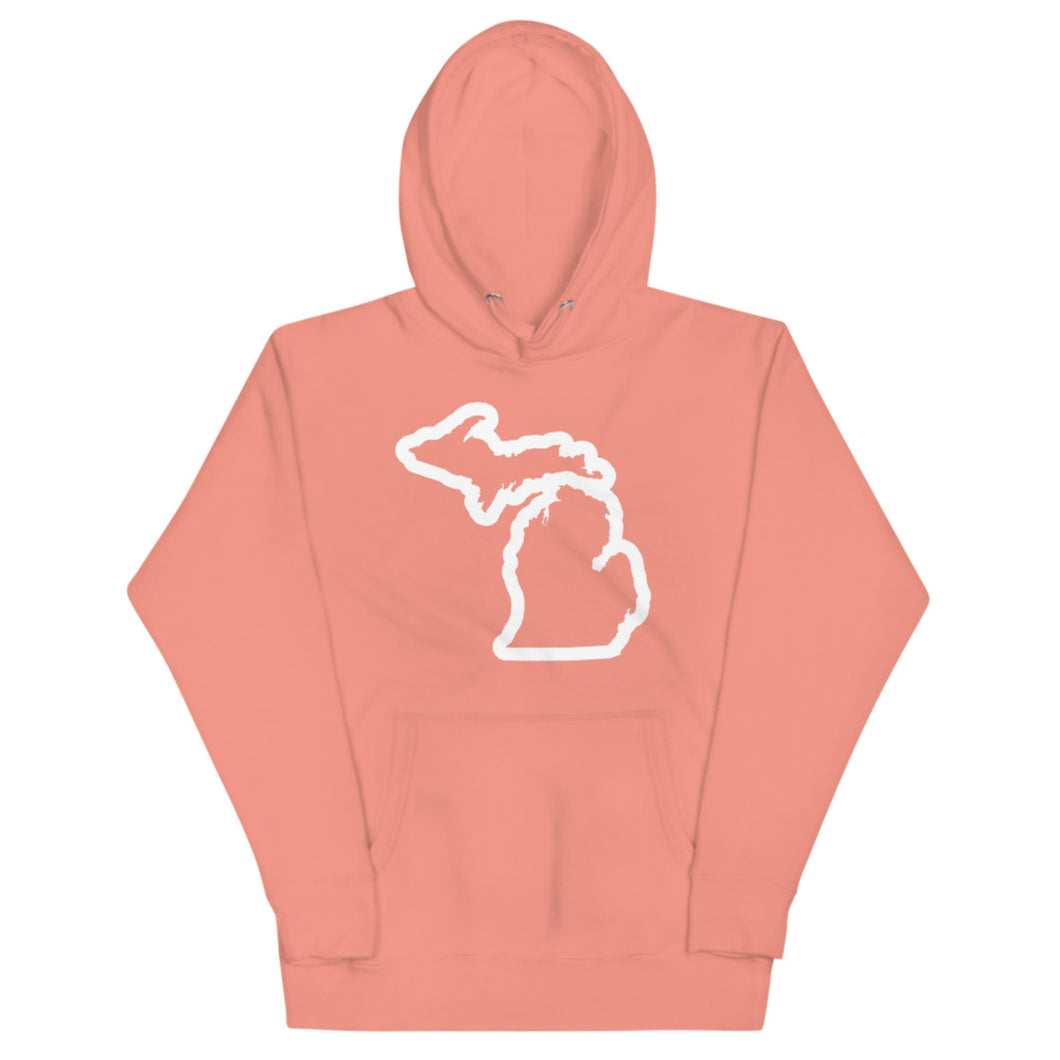 Enjoy Michigan Premium Unisex Dusty Rose Hoodie  Enjoy Michigan S  