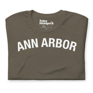 Ann Arbor Unisex T-shirt  Enjoy Michigan Army S Unisex