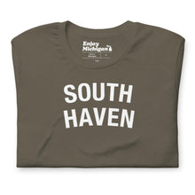 Load image into Gallery viewer, South Haven Unisex T-shirt  Enjoy Michigan Army S 
