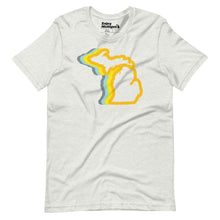 Load image into Gallery viewer, Michigan 70&#39;s Unisex t-shirt  Enjoy Michigan Ash S 