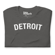 Load image into Gallery viewer, Detroit Unisex T-shirt  Enjoy Michigan Asphalt S 