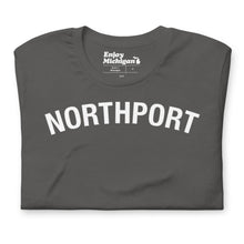 Load image into Gallery viewer, Northport Unisex T-shirt  Enjoy Michigan Asphalt S 