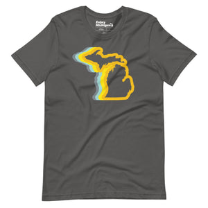 Michigan 70's Unisex t-shirt  Enjoy Michigan Asphalt S 