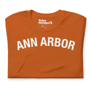 Ann Arbor Unisex T-shirt  Enjoy Michigan Autumn S Unisex