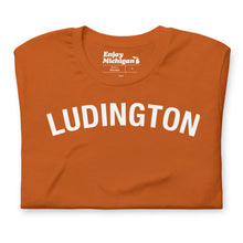 Load image into Gallery viewer, Ludington Unisex T-shirt  Enjoy Michigan Autumn S 