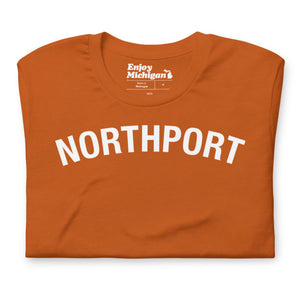 Northport Unisex T-shirt  Enjoy Michigan Autumn S 