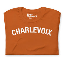 Load image into Gallery viewer, Charlevoix Unisex T-shirt  Enjoy Michigan Autumn S 