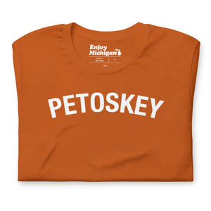 Petoskey Unisex T-shirt  Enjoy Michigan Autumn S 