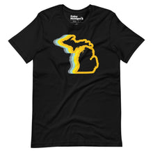 Load image into Gallery viewer, Michigan 70&#39;s Unisex t-shirt  Enjoy Michigan Black S 