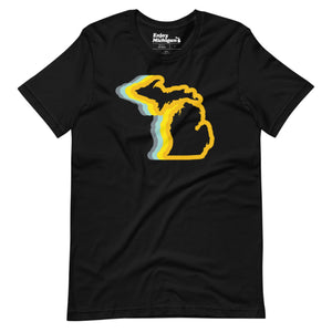 Michigan 70's Unisex t-shirt  Enjoy Michigan Black S 