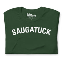 Load image into Gallery viewer, Saugatuck Unisex T-shirt Apparel &amp; Accessories Enjoy Michigan Forest S 