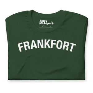 Frankfort Unisex T-shirt  Enjoy Michigan Forest S 