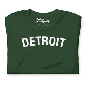 Detroit Unisex T-shirt  Enjoy Michigan Forest S 