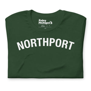 Northport Unisex T-shirt  Enjoy Michigan Forest S 