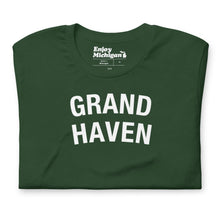 Load image into Gallery viewer, Grand Haven Unisex T-shirt  Enjoy Michigan Forest S 