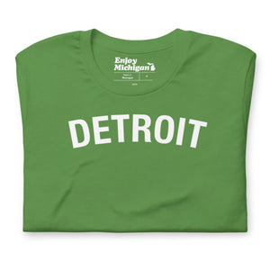 Detroit Unisex T-shirt  Enjoy Michigan Leaf S 