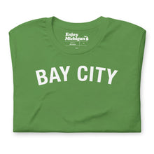 Load image into Gallery viewer, Bay City Unisex T-shirt  Enjoy Michigan Leaf S 