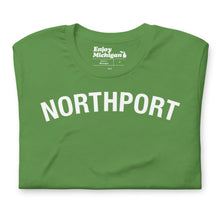 Load image into Gallery viewer, Northport Unisex T-shirt  Enjoy Michigan Leaf S 