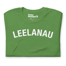 Load image into Gallery viewer, Leelanau Unisex T-shirt  Enjoy Michigan Leaf S 