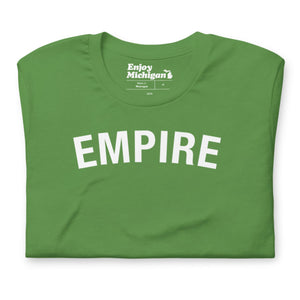 Empire Unisex T-shirt  Enjoy Michigan Leaf S 