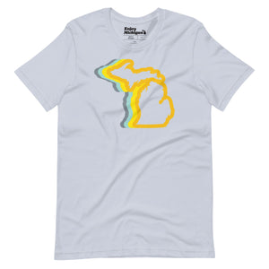 Michigan 70's Unisex t-shirt  Enjoy Michigan Light Blue S 