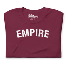 Load image into Gallery viewer, Empire Unisex T-shirt  Enjoy Michigan Maroon S 