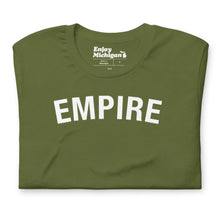 Load image into Gallery viewer, Empire Unisex T-shirt  Enjoy Michigan Olive S 